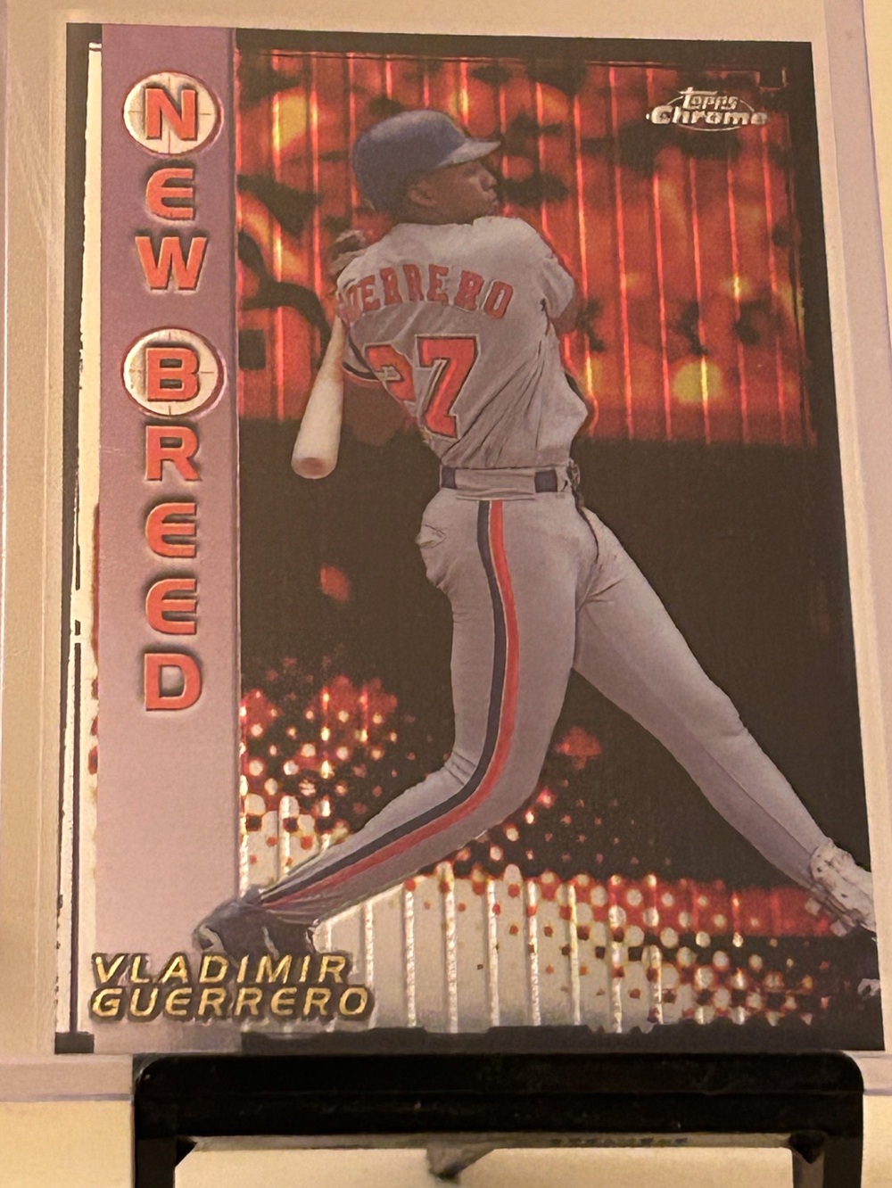 Vladimir Guerrero 1999 Topps Chrome Baseball-New Breed